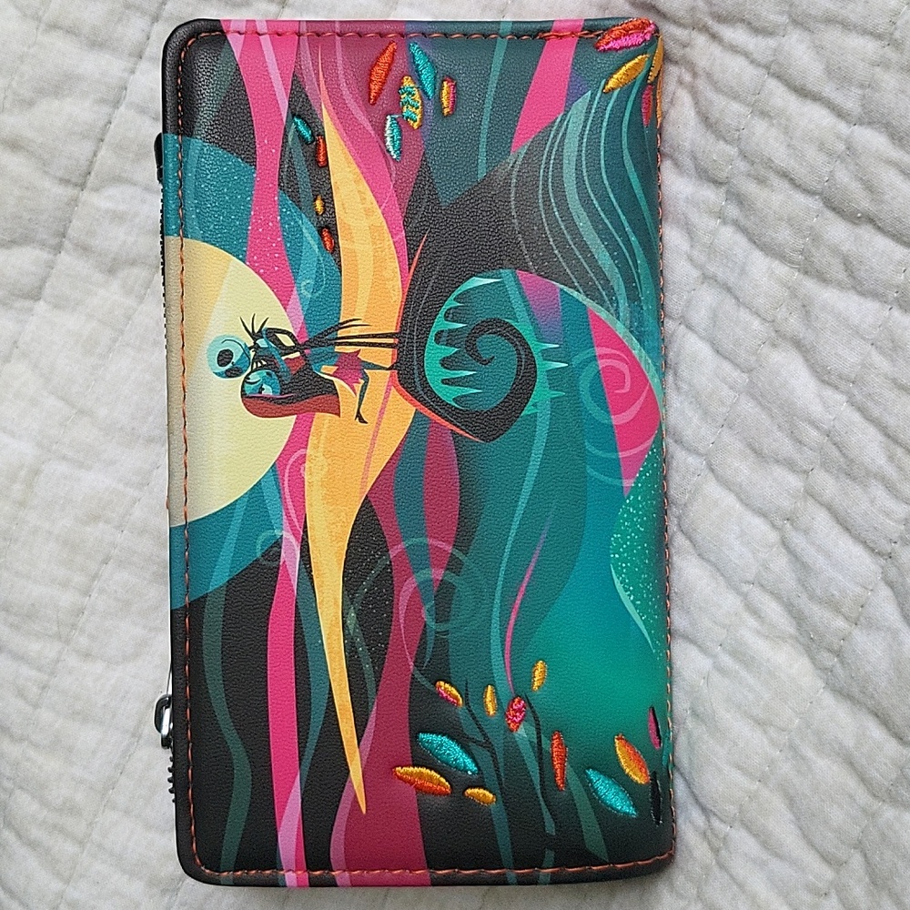 Loungefly Disney Nightmare Before Christmas Simply Meant To Be Flap Wallet